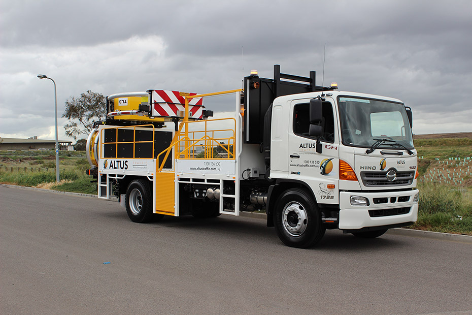 15t Hino 500 IPVs (Truck Mounted Attenuators) with Scorpion Mechanism